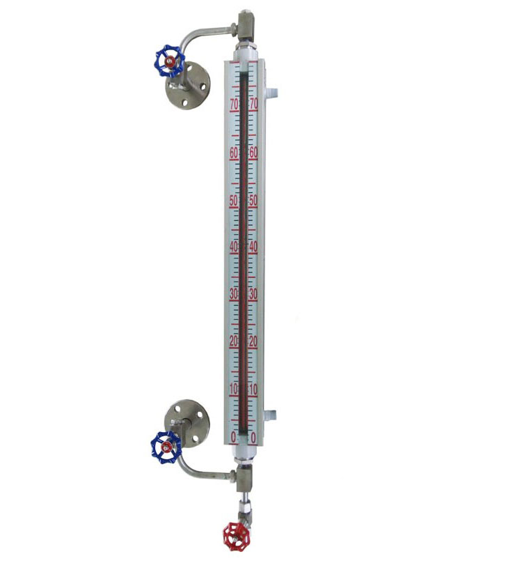 無盲區(qū)石英管/玻璃管液位計 雙色/彩色 可帶伴熱、LED燈 材質(zhì)碳鋼/不銹鋼 UGS
